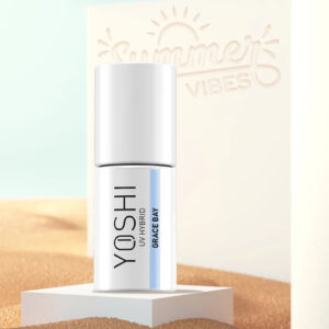 YOSHI Lakier Hybrydowy 114 Grace Bay – Letni Błękit 6 ml TPO-FREE — zdjęcie 1