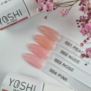 YOSHI Lakier Hybrydowy 004 French Pink – Mleczny Róż 6 ml TPO-FREE — zdjęcie 2