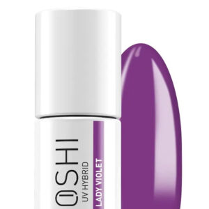 YOSHI Lakier Hybrydowy 126 Lady Violet – Perłowy Fiolet 6 ml TPO-FREE