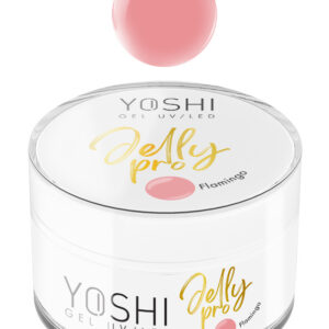 YOSHI Jelly PRO Gel UV LED Flamingo 15 ml – Kryjący Róż o Konsystencji Galaretki TPO-FREE