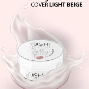 YOSHI Jelly PRO Cover Light Beige – żel budujący 50 ml, galaretka GP007 TPO-FREE