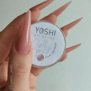YOSHI Jelly PRO Cover Light Beige – żel budujący 50 ml, galaretka GP007 TPO-FREE — zdjęcie 1