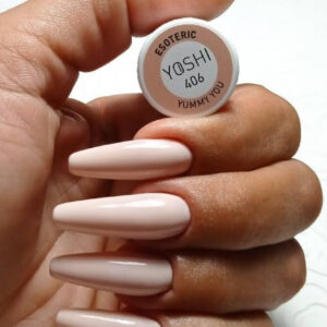 YOSHI Lakier Hybrydowy 406 Esoteric – Mleczny Nude 6 ml TPO-FREE — zdjęcie 1
