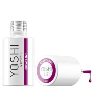 YOSHI Lakier Hybrydowy 617 Great Love – Fioletowy 6 ml TPO-FREE — zdjęcie 6
