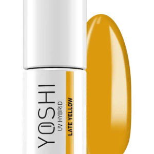 YOSHI Lakier Hybrydowy 317 Late Yellow – Jesienny musztardowy 6 ml TPO-FREE