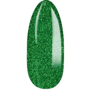 YOSHI Lakier Hybrydowy 416 Vixen – Zielony z Drobinkami 6 ml TPO-FREE — zdjęcie 6