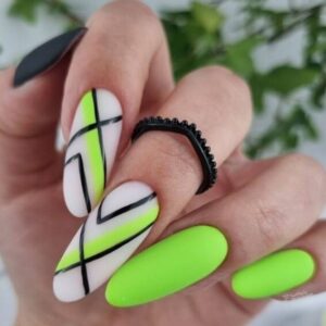 YOSHI Lakier Hybrydowy 918 Raimu – Neonowa Zieleń Tokyo 6 ml TPO-FREE — zdjęcie 1