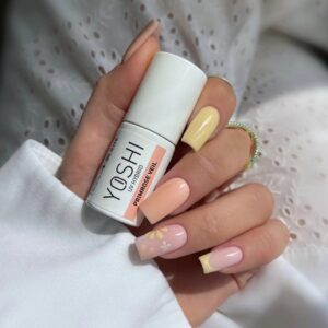 YOSHI Lakier hybrydowy 275 Primrose Veil 6ml pastel brzoskwinia — zdjęcie 4