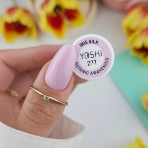 YOSHI Lakier hybrydowy 277 Iris Silk 6ml pastel fiolet — zdjęcie 3