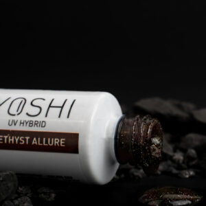 YOSHI Lakier Hybrydowy 529 Amethyst Allure – Brokatowy, 6 ml TPO-FREE — zdjęcie 2