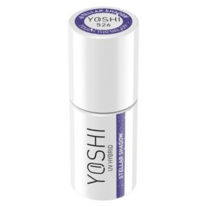 YOSHI Lakier Hybrydowy 526 Stellar Shadow – Głęboki Fiolet 6 ml TPO-FREE — zdjęcie 6