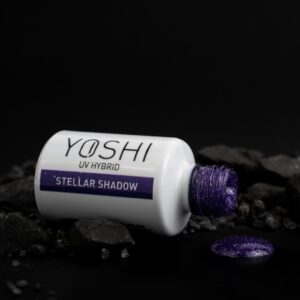 YOSHI Lakier Hybrydowy 526 Stellar Shadow – Głęboki Fiolet 6 ml TPO-FREE — zdjęcie 4