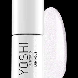 YOSHI Lakier Hybrydowy 610 Cosmic Vision – Perłowy Róż z Drobinkami 6 ml TPO-FREE