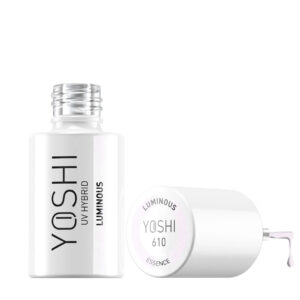 YOSHI Lakier Hybrydowy 610 Cosmic Vision – Perłowy Róż z Drobinkami 6 ml TPO-FREE — zdjęcie 1