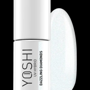 YOSHI Lakier Hybrydowy 609 Dazzling Diamonds – Brokat Złoto 6 ml TPO-FREE