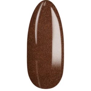 YOSHI Lakier Hybrydowy 318 Late Brown – Brąz z drobinkami 6 ml TPO-FREE — zdjęcie 1