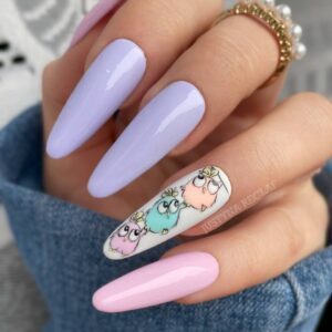 YOSHI Lakier Hybrydowy 803 Purple Train – Pastelowy fiolet 6 ml TPO-FREE — zdjęcie 1