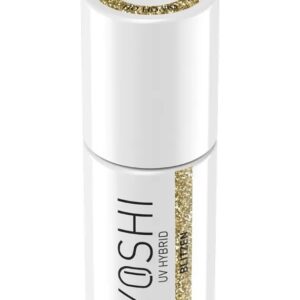 YOSHI Lakier Hybrydowy Blitzen 415 – Złoty Glitter 6 ml TPO-FREE — zdjęcie 2