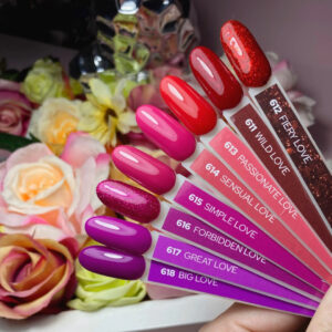 YOSHI Lakier Hybrydowy UV Hybrid Passionate Love 6 Ml – 613 TPO-FREE — zdjęcie 1