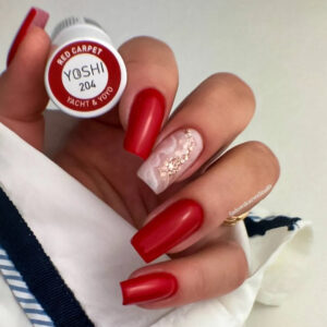 YOSHI Lakier Hybrydowy UV Hybrid Red Carpet 6 Ml – 204 TPO-FREE — zdjęcie 1