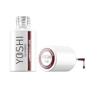 YOSHI Lakier Hybrydowy UV LED Lambrusco Love 6 ml – 146 TPO-FREE — zdjęcie 4