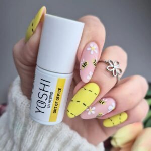 Yoshi Lakier hybrydowy UV LED 285 Out of Office 6ml żółty neon — zdjęcie 4