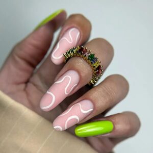 Yoshi Lakier hybrydowy UV LED 286 On the Way 6ml zielony neon — zdjęcie 10
