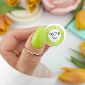 Yoshi Lakier hybrydowy UV LED 286 On the Way 6ml zielony neon — zdjęcie 1