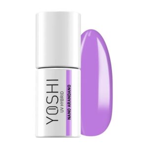 YOSHI Lakier Hybrydowy Nano Arandano 705 – Pastelowy Fiolet 6 ml TPO-FREE