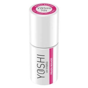 YOSHI Lakier Hybrydowy UV Hybrid Prado Rosado Róż 6 Ml - 704 TPO-FREE — zdjęcie 3