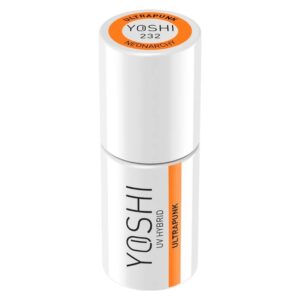YOSHI Lakier Hybrydowy UV LED 232 Ultrapunk Pomarańczowy, 6 ml TPO-FREE — zdjęcie 1