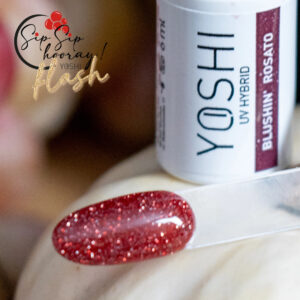YOSHI Lakier Hybrydowy UV LED Blushin Rosato 6 ml – 144 TPO-FREE — zdjęcie 5