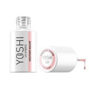 YOSHI Lakier Hybrydowy UV LED Heather Mauve 6 ml – 131 TPO-FREE — zdjęcie 3