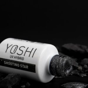 YOSHI Lakier Hybrydowy Shooting Star 528 6ml – Brokatowy Brąz ze Złotymi Drobinkami TPO-FREE — zdjęcie 2