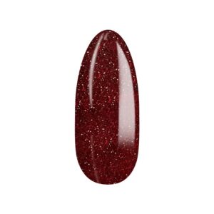 YOSHI Lakier hybrydowy Cat Eye FIRELINE 261 Flame On- czerwony — zdjęcie 1