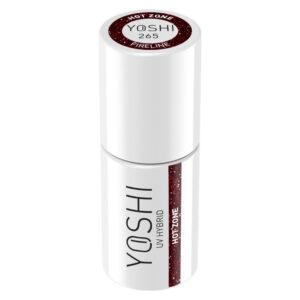 YOSHI Lakier hybrydowy Cat Eye FIRELINE 265 Hot Zone- klasyczna czerwień — zdjęcie 2
