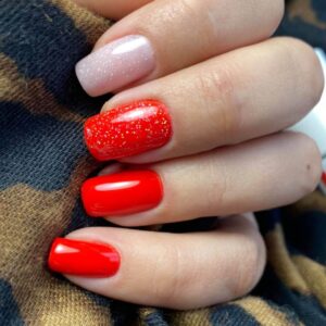 YOSHI Lakier Hybrydowy Scarlet Ronin 105 – Czerwień z Kolekcji Yakuza Yuzu 6 ml TPO-FREE — zdjęcie 1