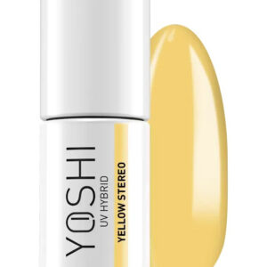 YOSHI Lakier Hybrydowy UV Hybrid Yellow Stereo 6 ml – 802 Żółty TPO-FREE
