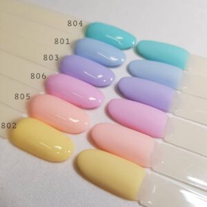 YOSHI Lakier Hybrydowy UV Hybrid Yellow Stereo 6 ml – 802 Żółty TPO-FREE — zdjęcie 2