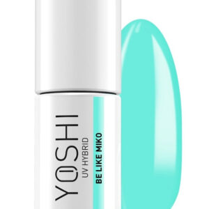 YOSHI Lakier Hybrydowy UV LED Be like Miko 6 ml 223 – Turkusowy TPO-FREE