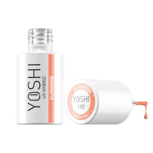 Yoshi Lakier Hybrydowy UV LED Glowmode 193 6 ml – Neonowa Czerwona Pomarańcza TPO-FREE — zdjęcie 2