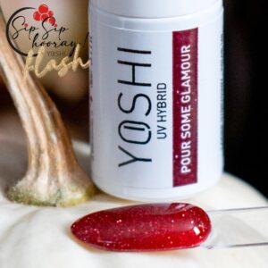YOSHI Lakier Hybrydowy UV LED Pour Some Glamour 6 ml – 145 TPO-FREE — zdjęcie 5