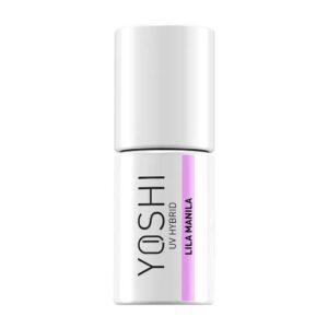 YOSHI Lila Manila 706 – lakier hybrydowy 6 ml, pastelowa lilia kryjąca TPO-FREE — zdjęcie 2