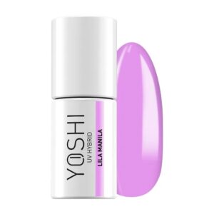 YOSHI Lila Manila 706 – lakier hybrydowy 6 ml, pastelowa lilia kryjąca TPO-FREE