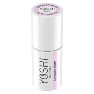 YOSHI Lavender Scent 823 – lakier hybrydowy 6 ml, pastelowy fiolet TPO-FREE — zdjęcie 1