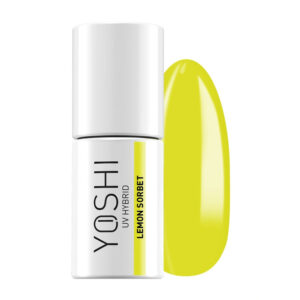 YOSHI Lemon Sorbet 822 – lakier hybrydowy 6 ml, pastelowa żółć TPO-FREE