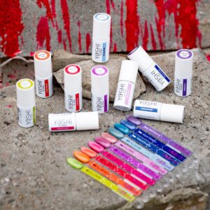Yoshi Lakier Hybrydowy UV LED Shineback 200 6 ml – Fioletowy Neon Cat Eye TPO-FREE — zdjęcie 3