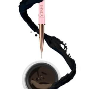 YOSHI Paint Gel Black – żel do zdobień paznokci 5 ml, intensywna czerń TPO-FREE — zdjęcie 1