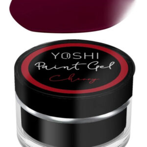 YOSHI Paint Gel Cherry 5 ml – ultra-pigmentowany żel do zdobień (ciemna czerwień) TPO-FREE