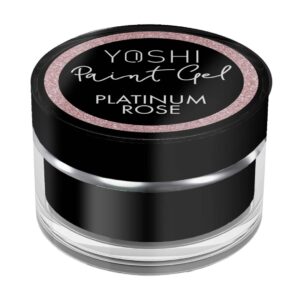 YOSHI Paint Gel UV LED 5 ml – Platinum Rose | Różowy żel do zdobień — zdjęcie 1